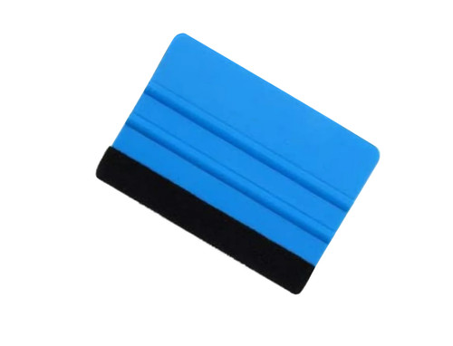 Soft felt edge squeegee board - edge,