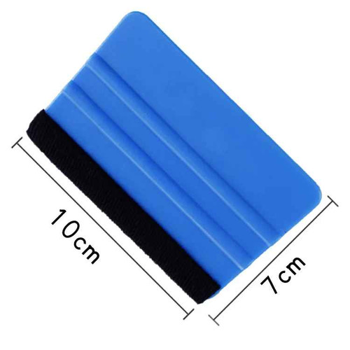 Blue squeegee application - 1,