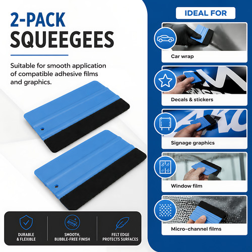 Pack felt edge vinyl - 2, wrap