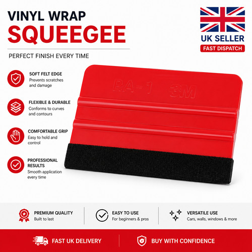 Soft felt edge squeegee board - felt,