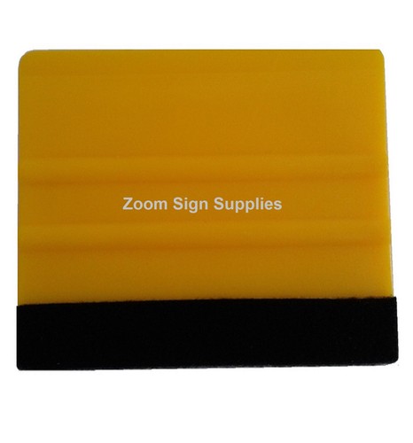 Pro felt edge squeegee - pro,