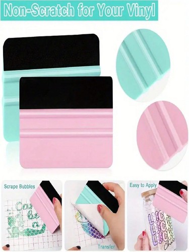 2pcs multicolour felt edge - multicolour,